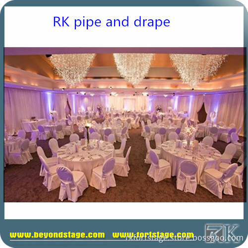 Aluminum Pipe and Drape/beauty pageant decorations/Wedding Backdrop Decoration